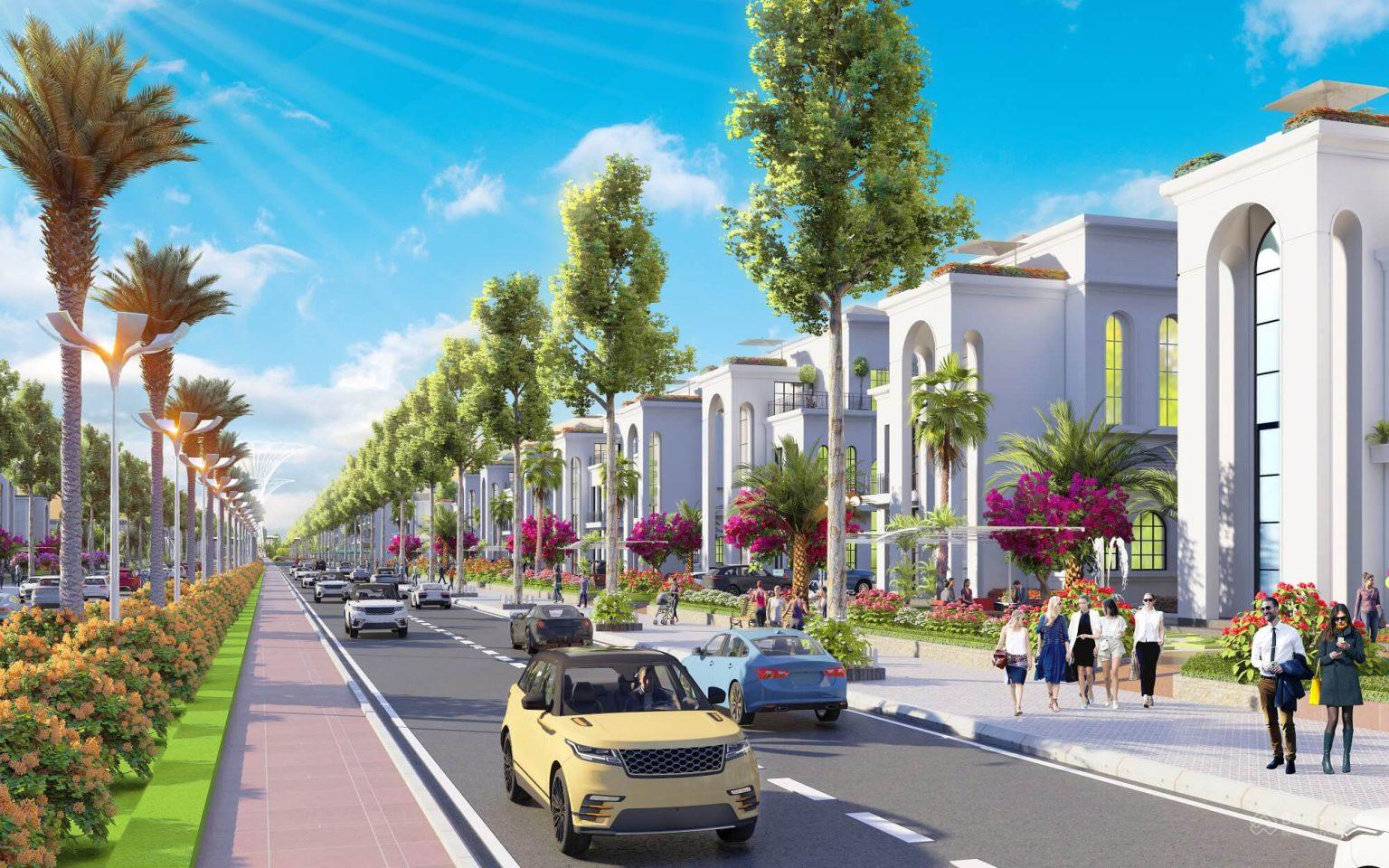 Hình ảnh cổng chào khu đô thị Xuân Lâm Riverside