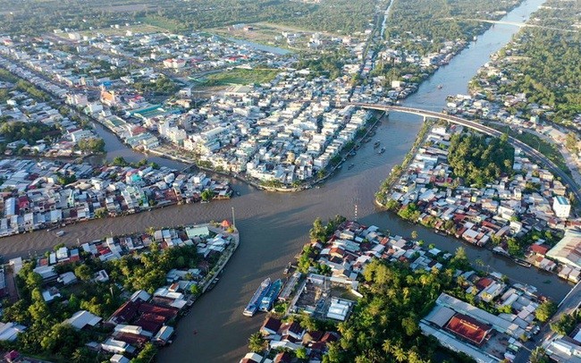  Một góc thành phố Ngã Bảy, tỉnh Hậu Giang
