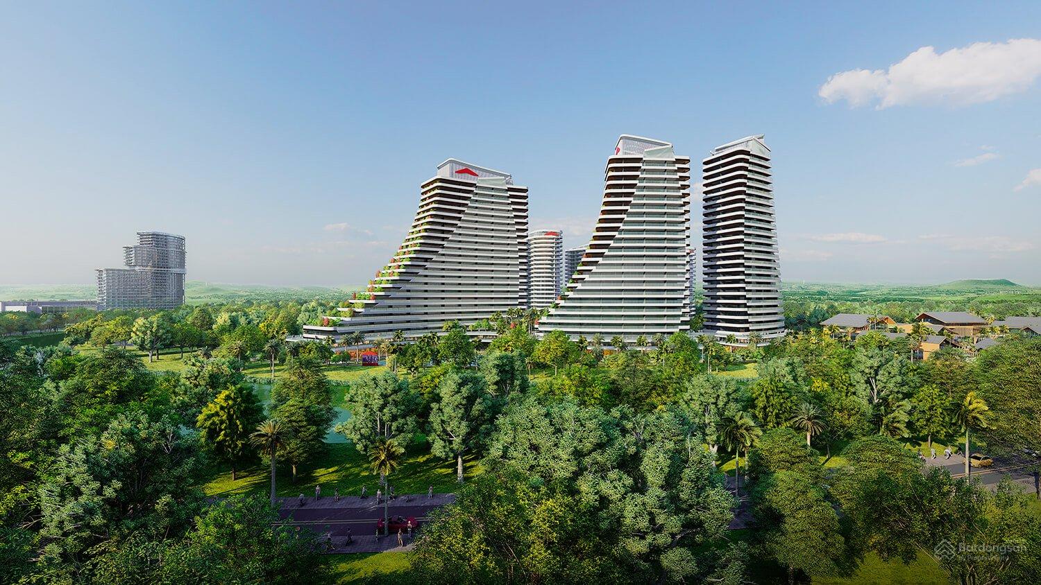 Phối cảnh khu vui chơi giải trí và tiện ích