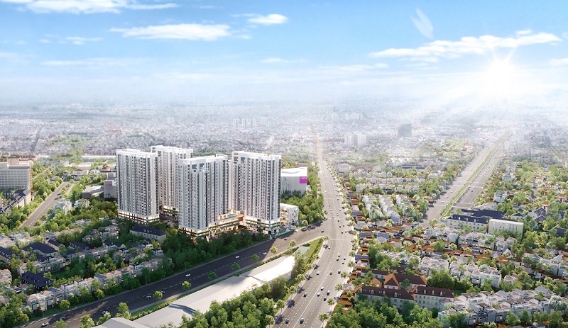 Moonlight Centre Point nằm ở khu Tây TP.HCM