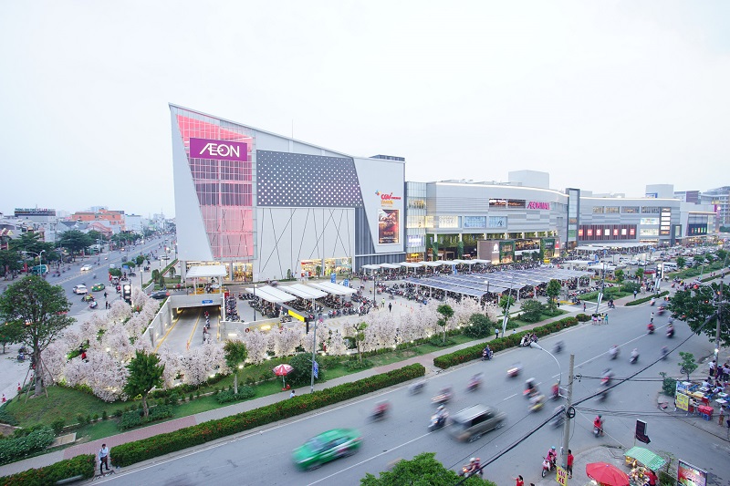 vị trí Moonlight Centre Point nằm gần Aeon Bình Tân