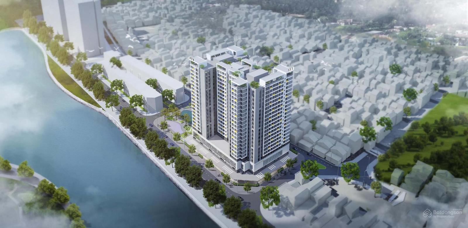 Phối cảnh nội khu tòa Rice City Long Biên