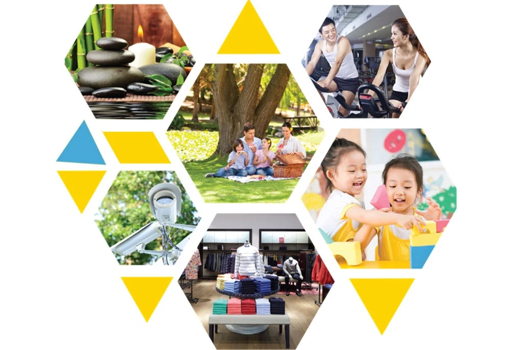 Cảnh quan nội khu Khu đô thị Vân Canh