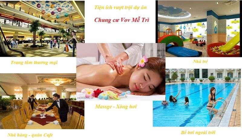 Ảnh phối cảnh khu vực dự án VOV Mễ Trì