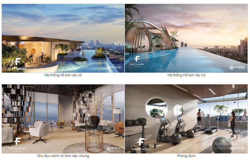 Hình ảnh phối cảnh dự án ban đêm