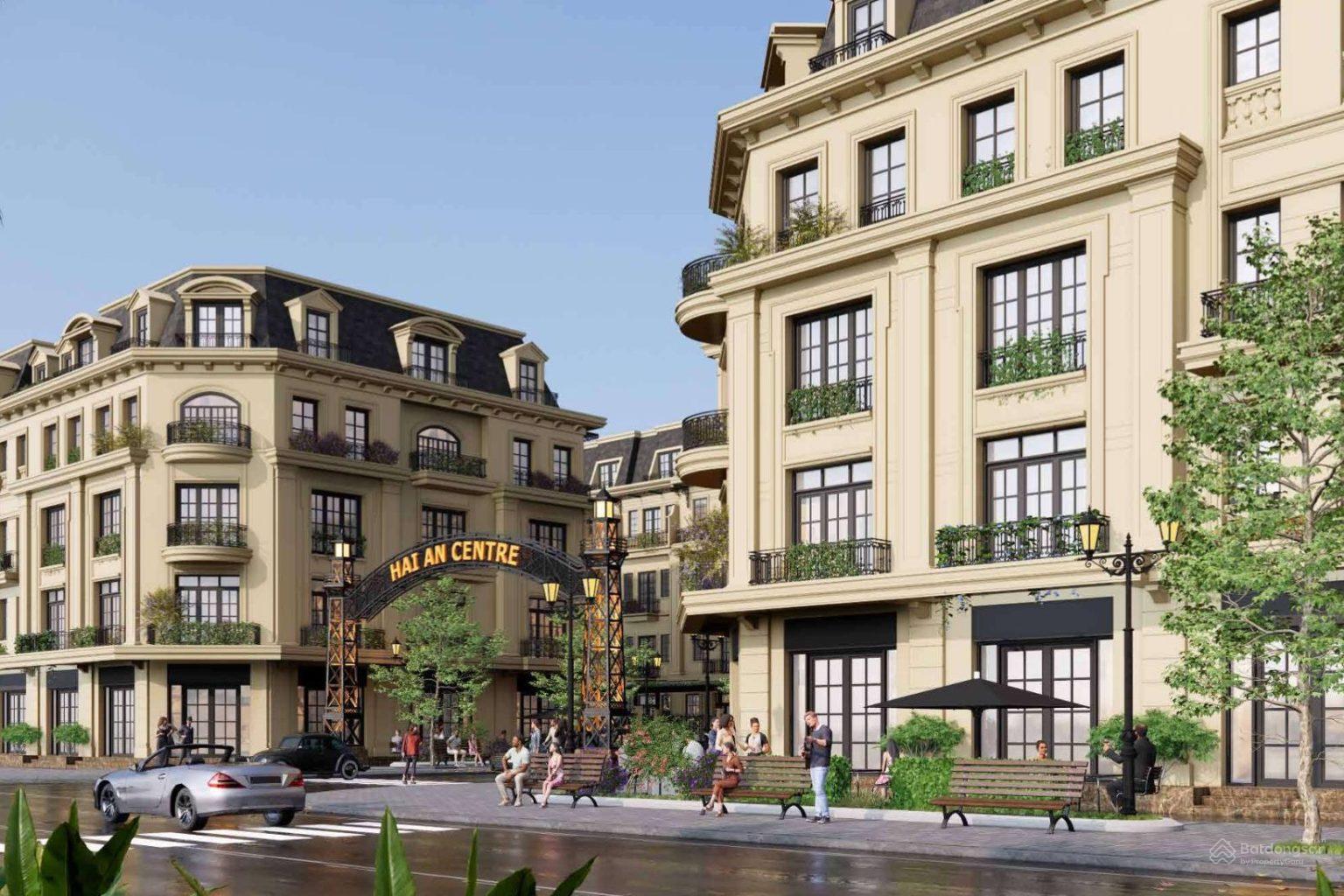 Mặt bằng tổng thể dự án và các phân khu