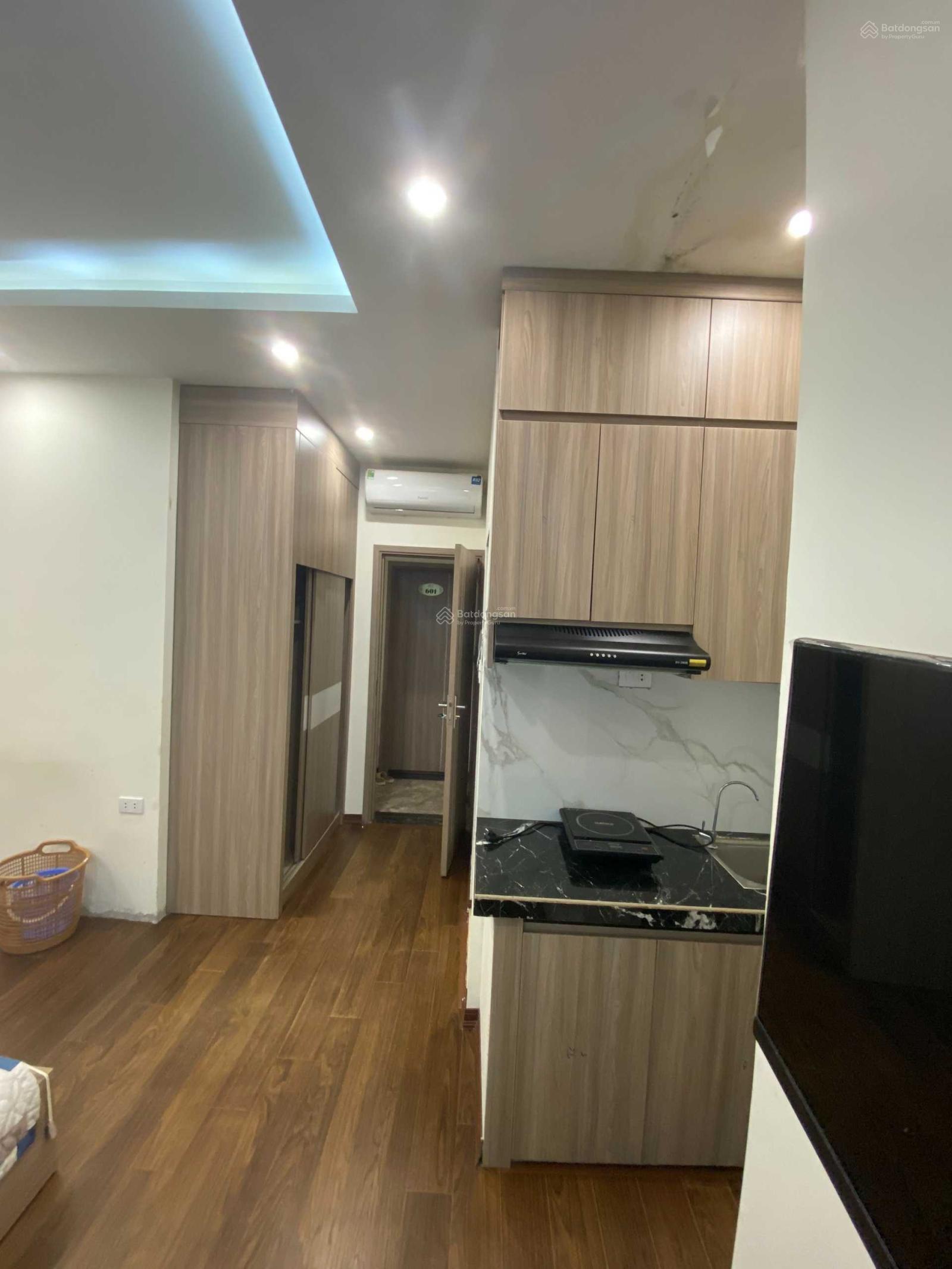 Không gian Cho thuê phòng tại phố Quan Hoa. Full nội thất, xách vali đến và ở thôi