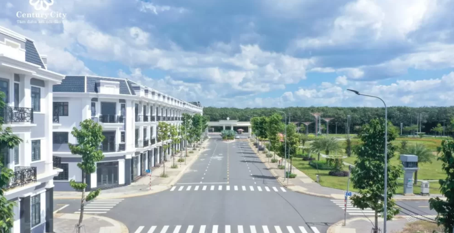 Khu nhà ở thấp tầng đã hoàn thiện