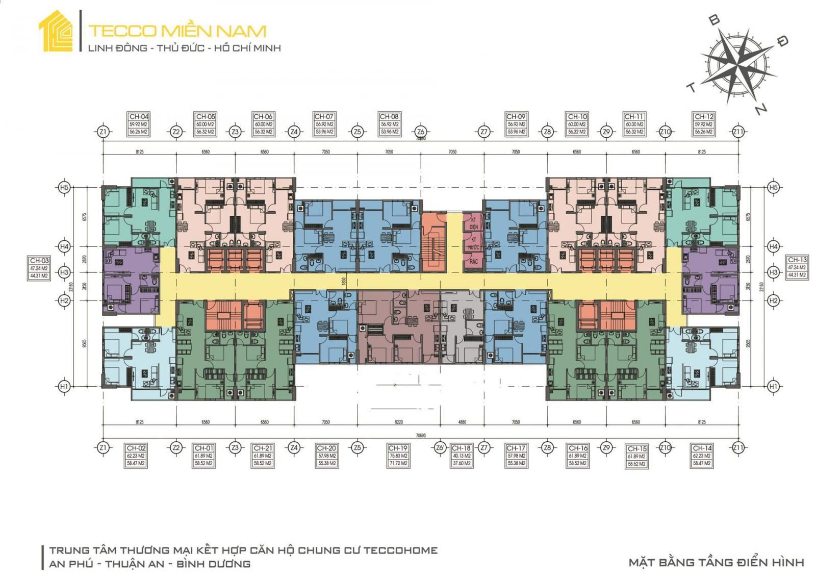 Hình ảnh khu thương mại Tecco Home An Phú