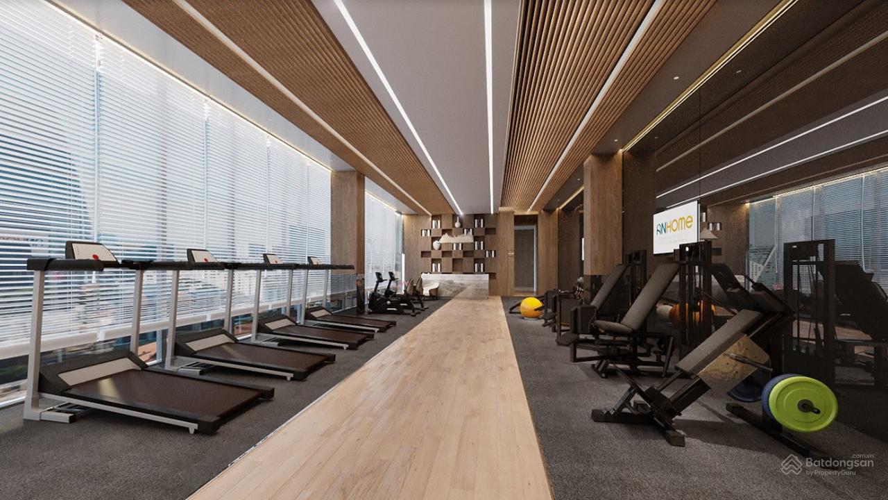 Phòng bếp căn hộ AnHome với hệ thống khép kín