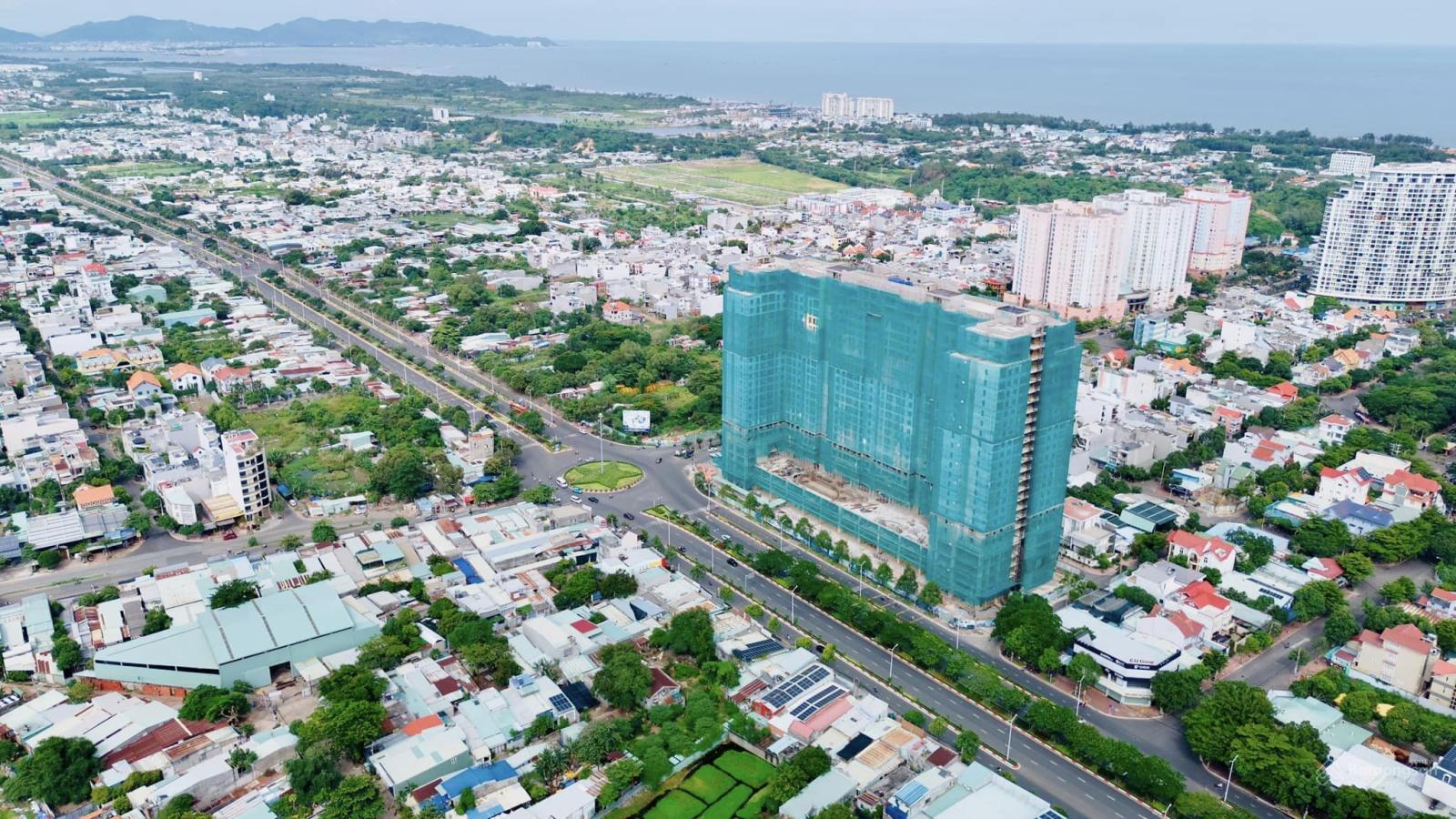 Phối cảnh đêm lung linh của tòa nhà