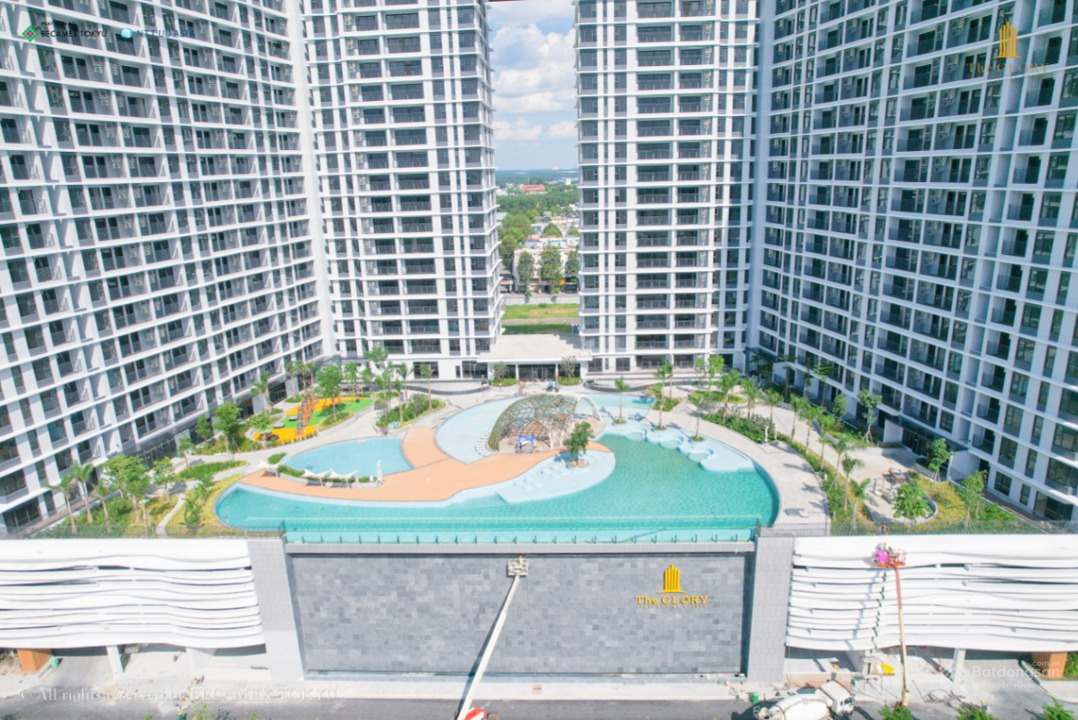 Tiến độ thi công tiện ích nội khu