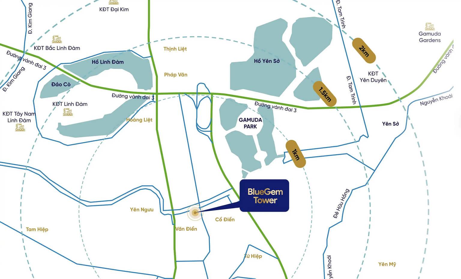 Phối cảnh chung cư BlueGem Tower