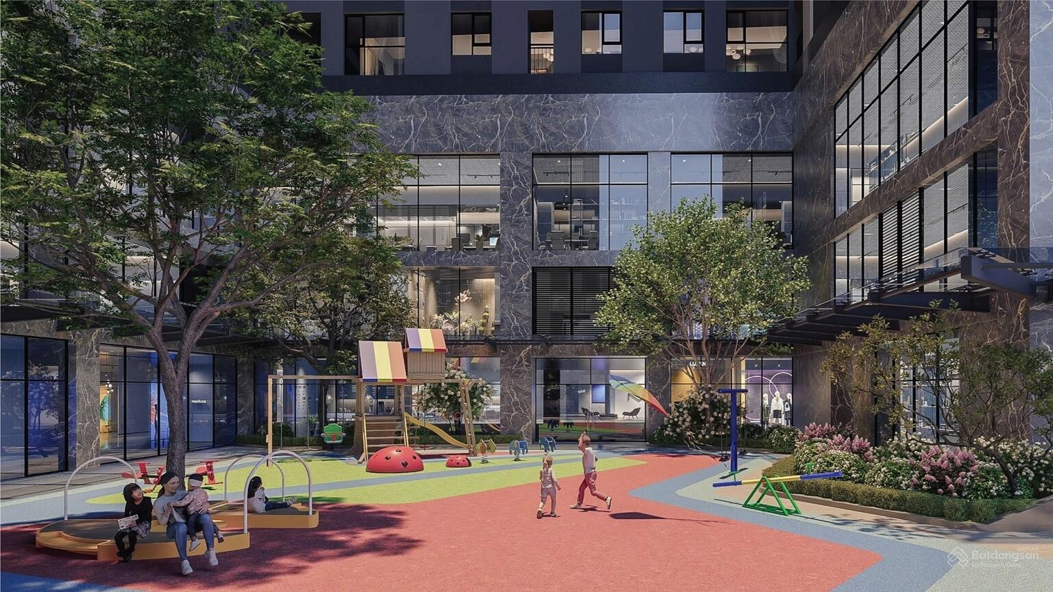 Một phần của khu thương mại nội khu