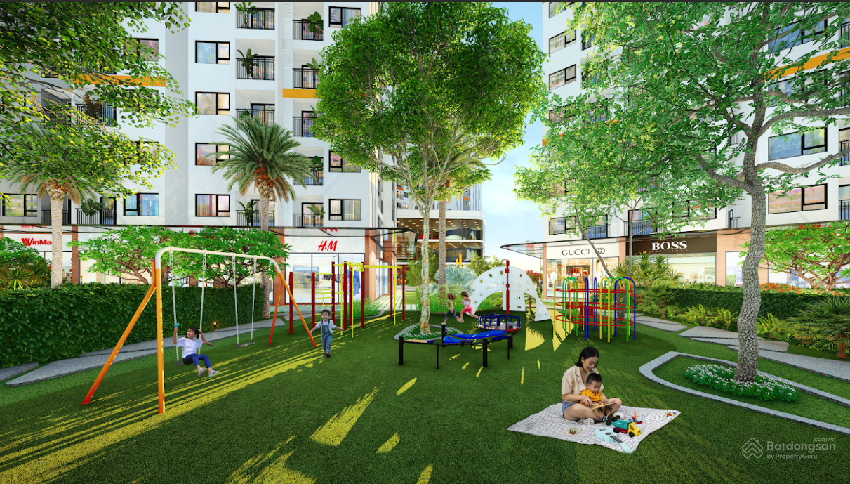 Phối cảnh tiện ích hồ bơi tại Destino Centro