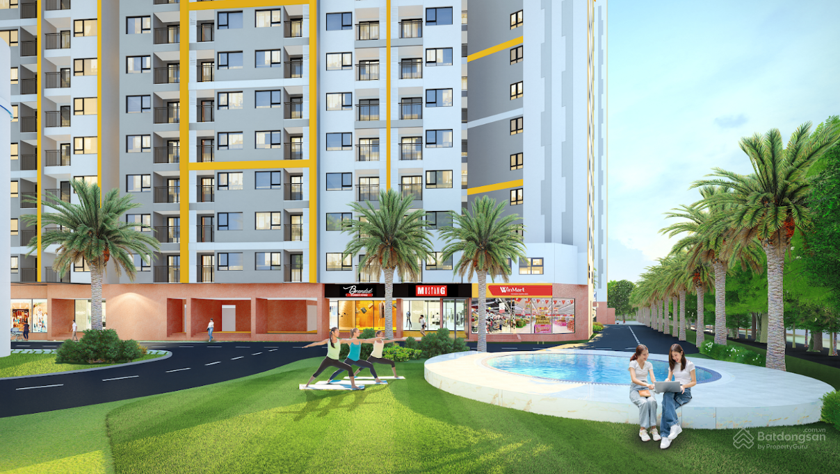 Khu vực vui chơi giải trí ngoài trời tại dự án