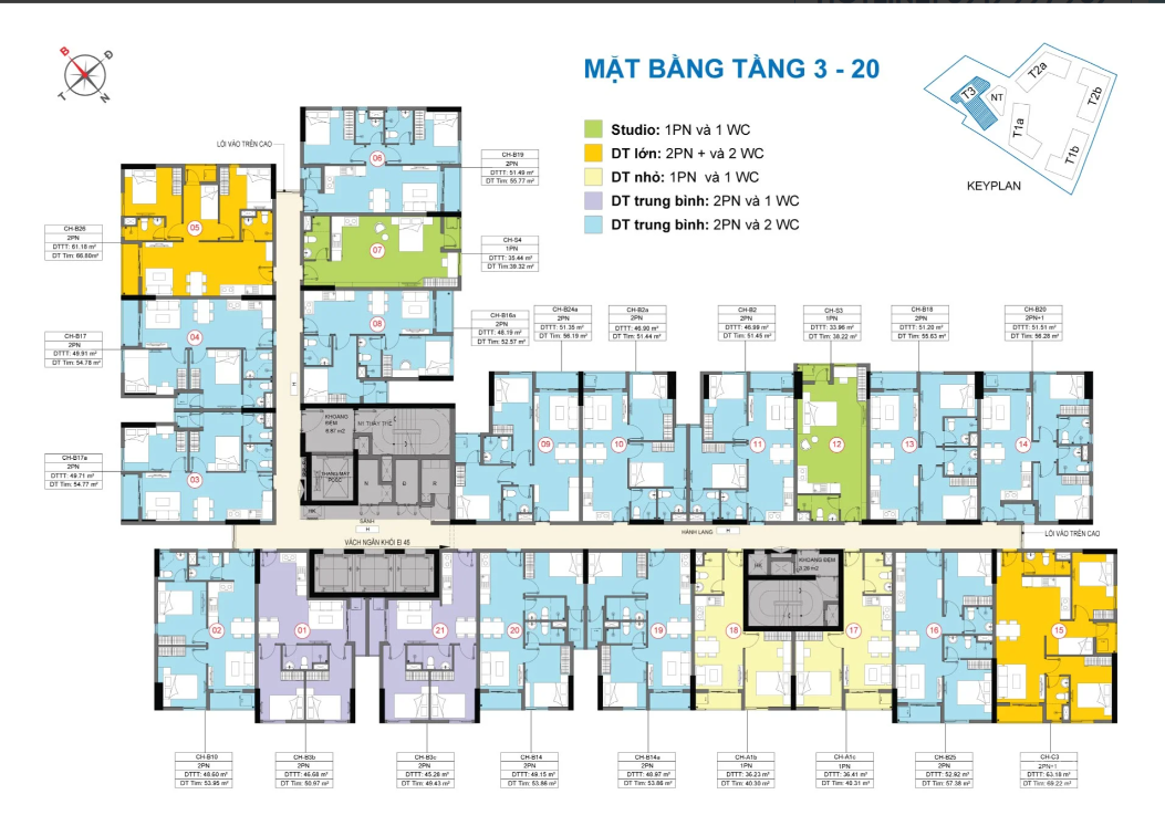 Phối cảnh mặt tiền Destino Centro