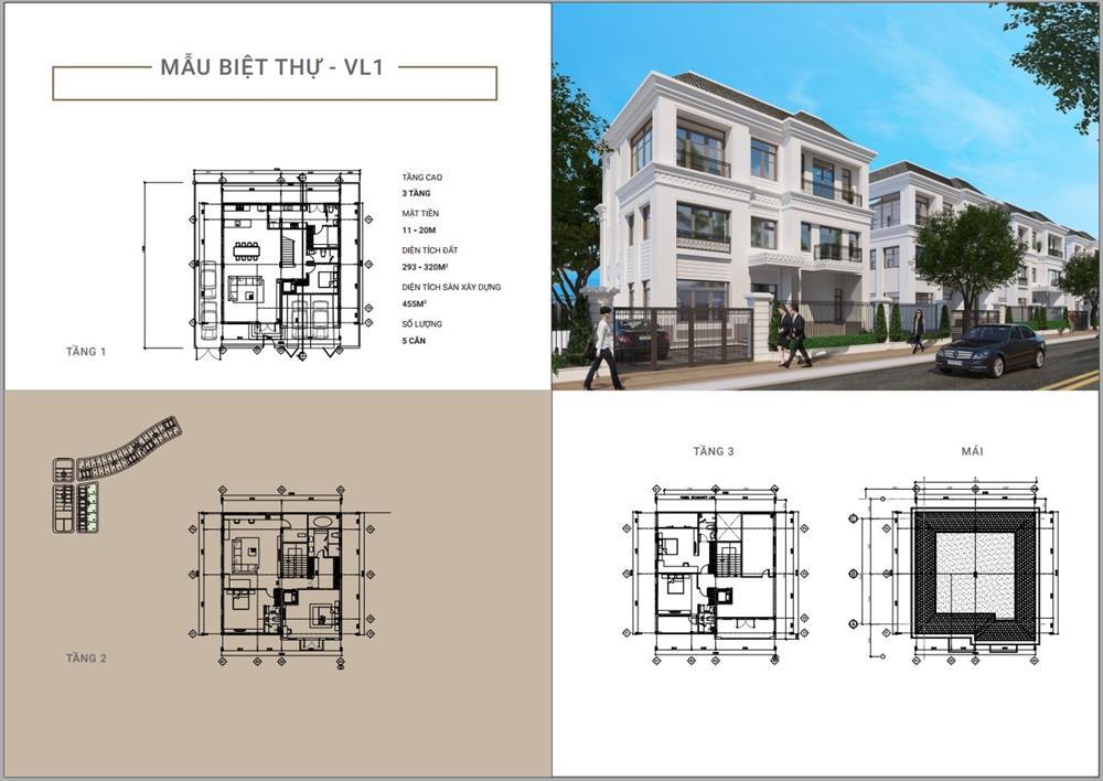 Biệt thự hướng ra cảnh quan
