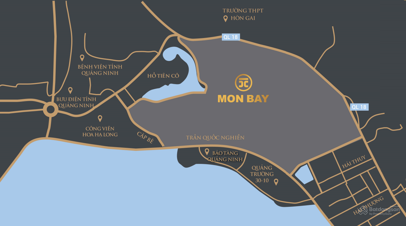 Một góc khu đô thị Mon Bay Hạ Long