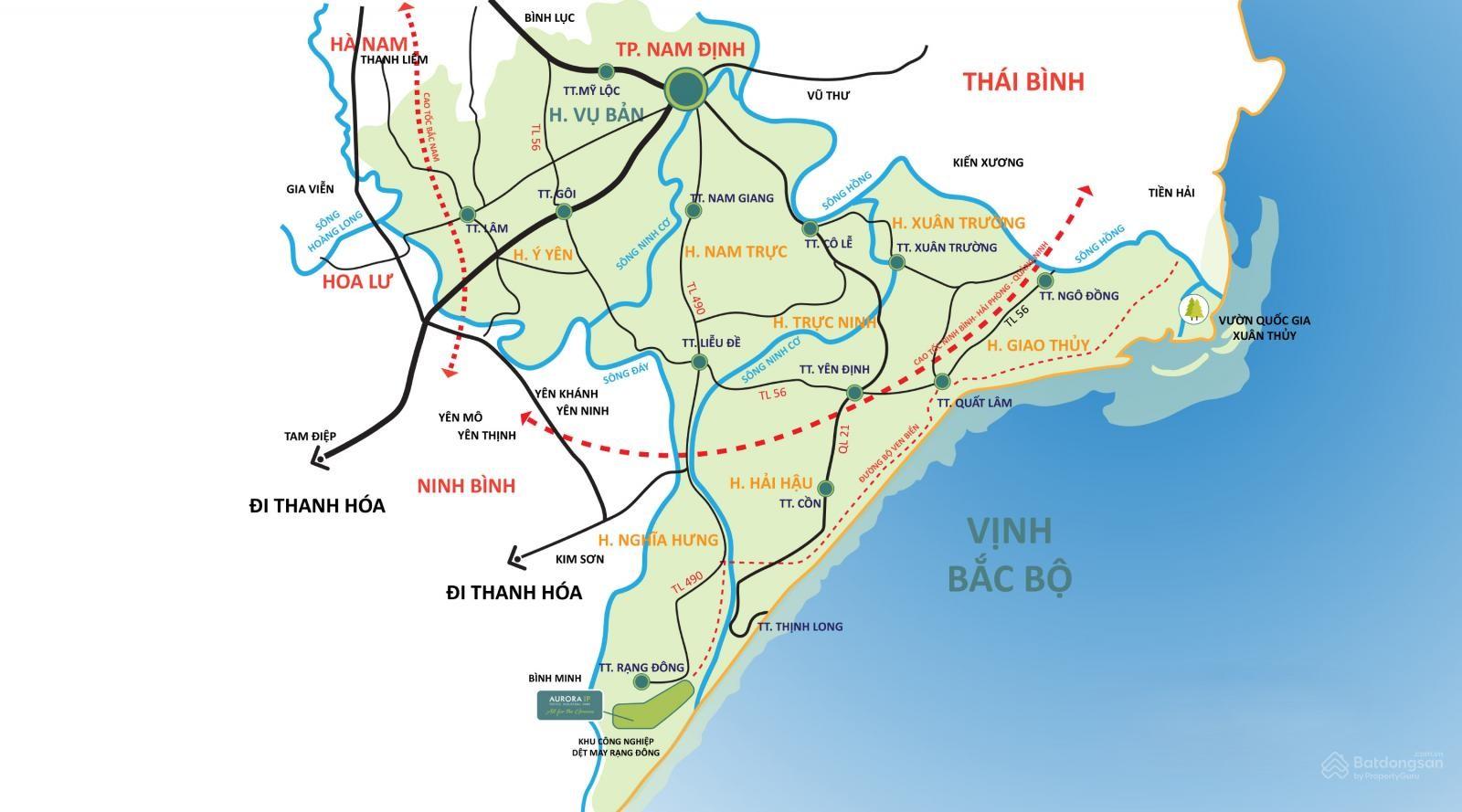 KCN Dệt May Rạng Đông - Aurora IP