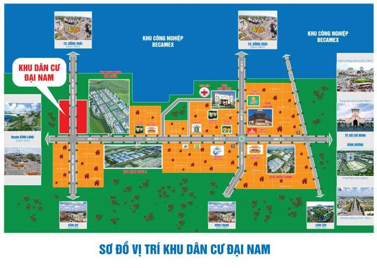 Khu dân cư Đại Nam Bình Phước
