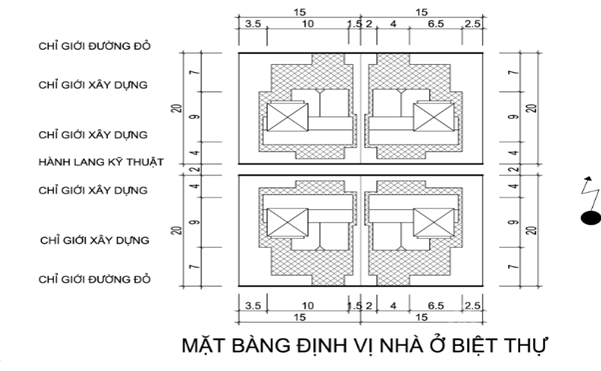 Một góc khu đô thị nhìn từ trên cao