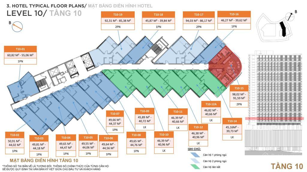 Phối cảnh tòa tháp Mường Thanh Luxury Hạ Long Centre II Hotel