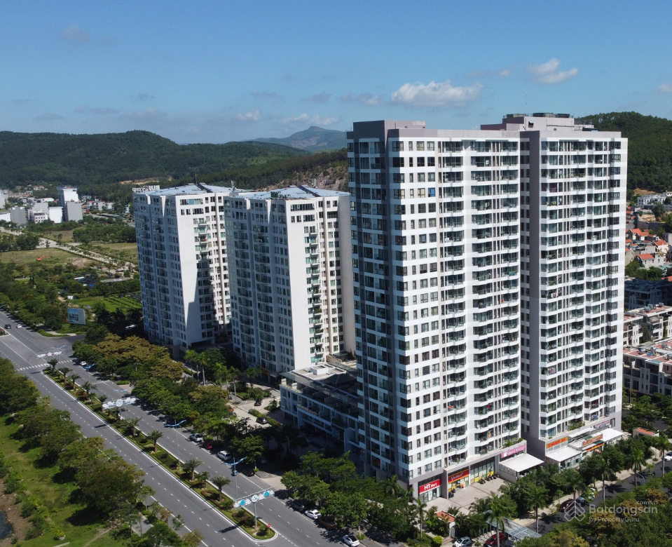 Phối cảnh tổng thể khu căn hộ cao tầng