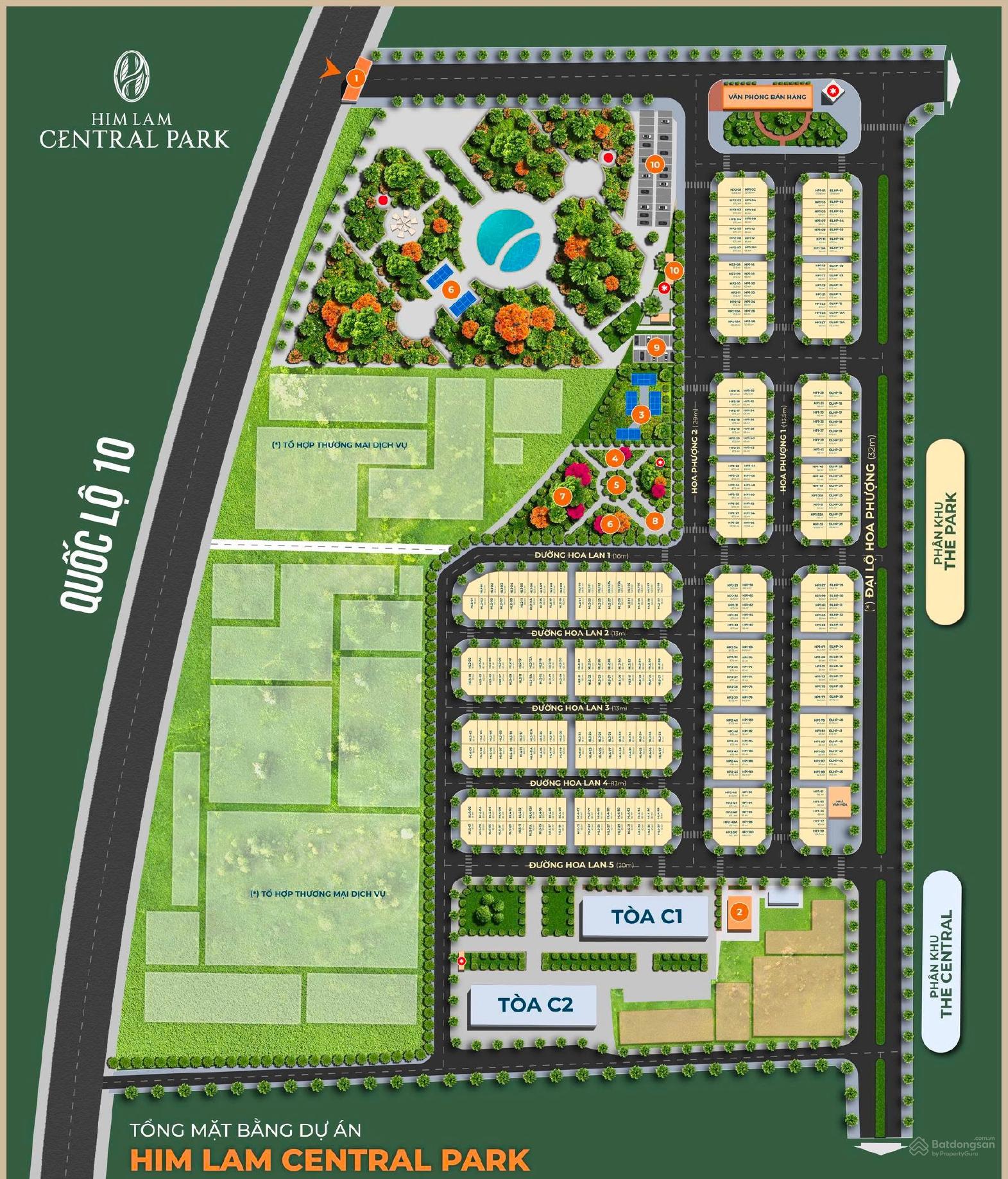 Him Lam Central Park An Hồng