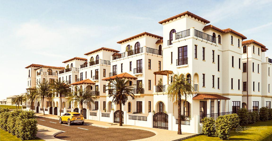 Một góc phố shophouse tại An Phú Eco City