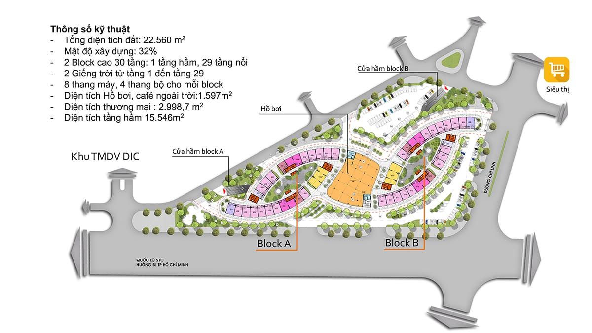 Bản đồ vị trí dự án Gateway Vũng Tàu