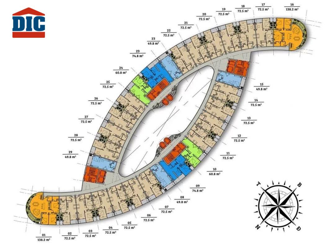 Phối cảnh hồ bơi tầng 3 chung cư Gateway Vũng Tàu