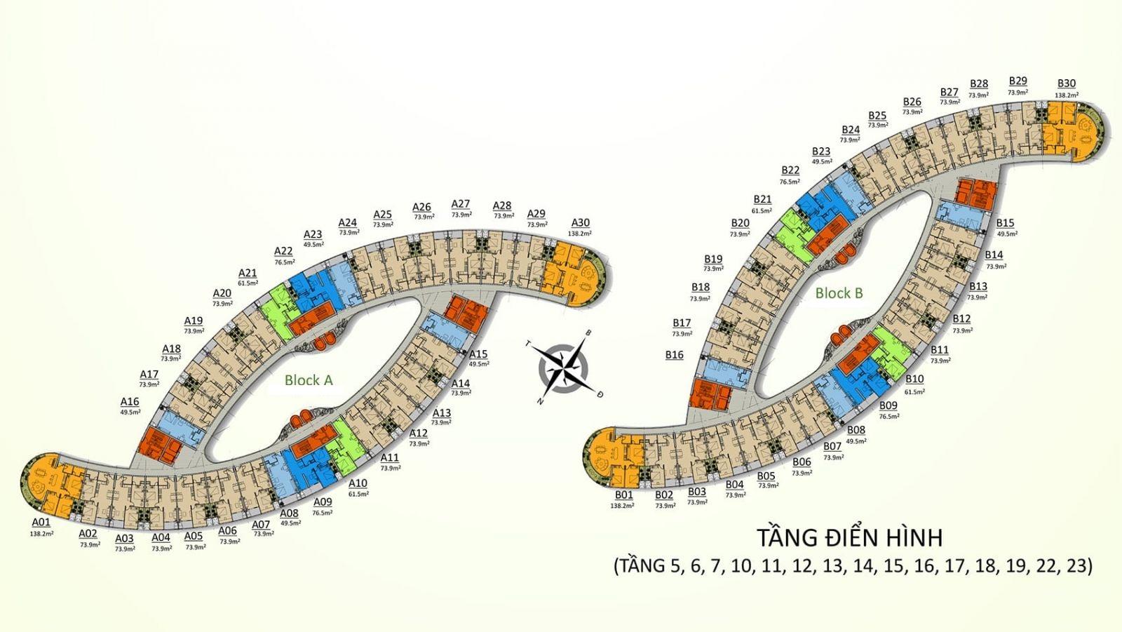 Thiết kế nội thất căn hộ Gateway Vũng Tàu