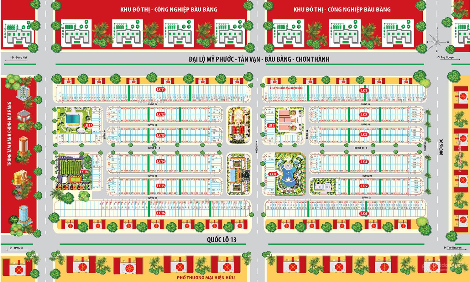 Phối cảnh khu đô thị Thăng Long Central City