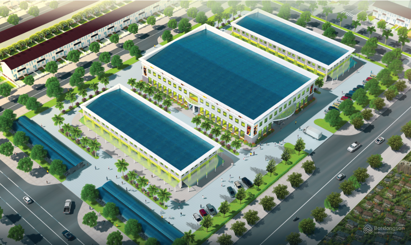 Hình ảnh thực tế một góc khu đô thị Detaco Nhơn Trạch