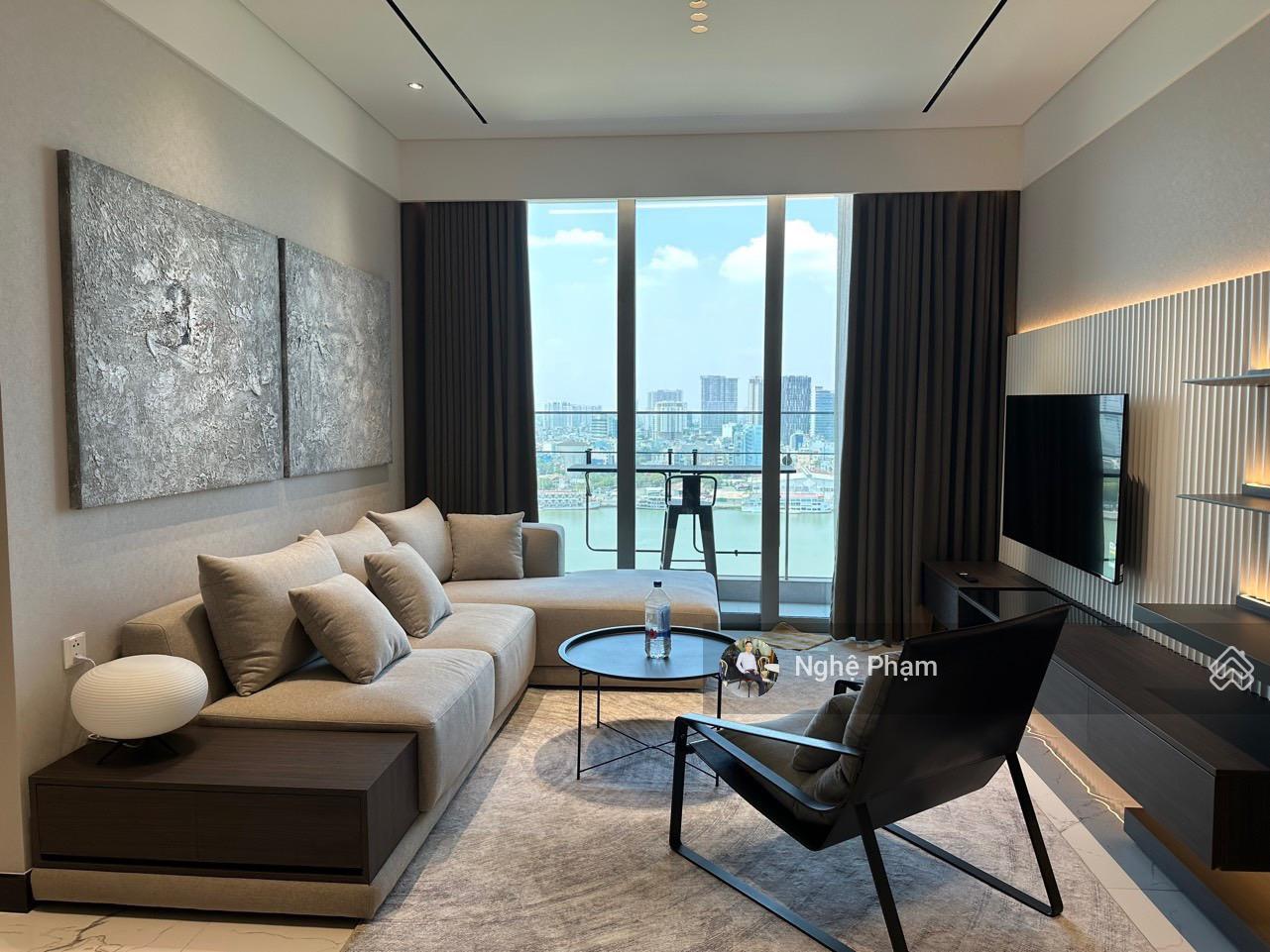 Không gian Đang trống sẵn cần cho thuê CH 2PN Empire City full nội thất đẹp view sông. Vào ở ngay. 0932 106 ***