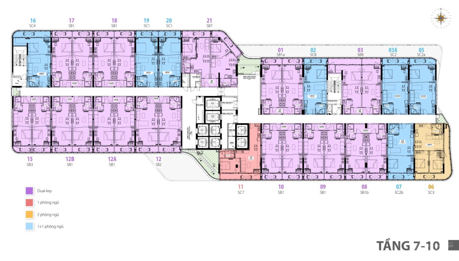 Hồ bơi vô cực TTC Plaza với tầm nhìn thành phố