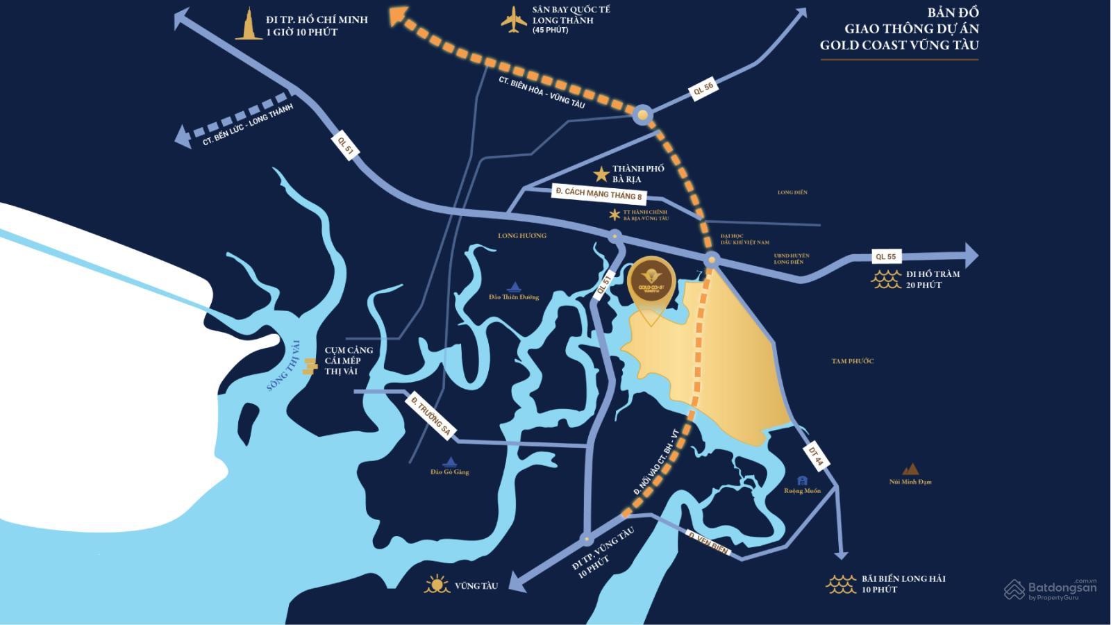 Phối cảnh khu biệt thự Gold Coast Vũng Tàu