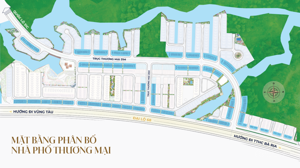 Các mẫu biệt thự tại Gold Coast Vũng Tàu