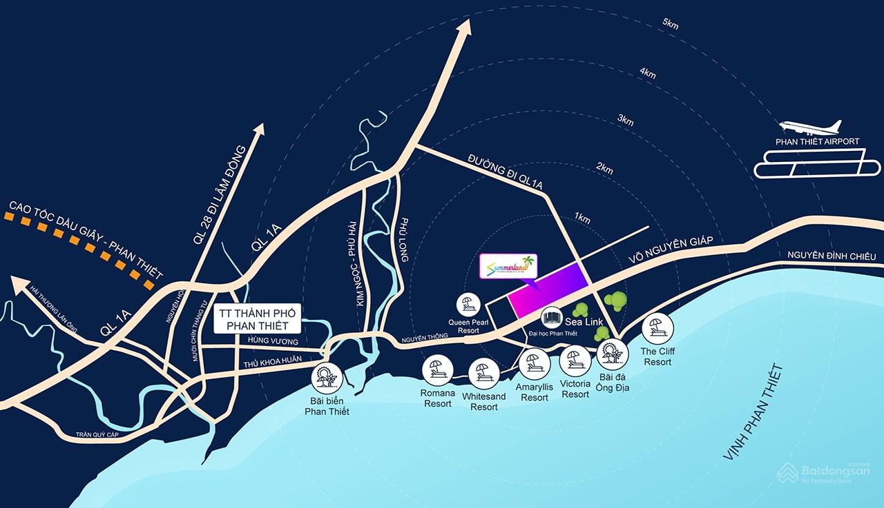 Phối cảnh tiện ích nội khu Mũi Né Summerland