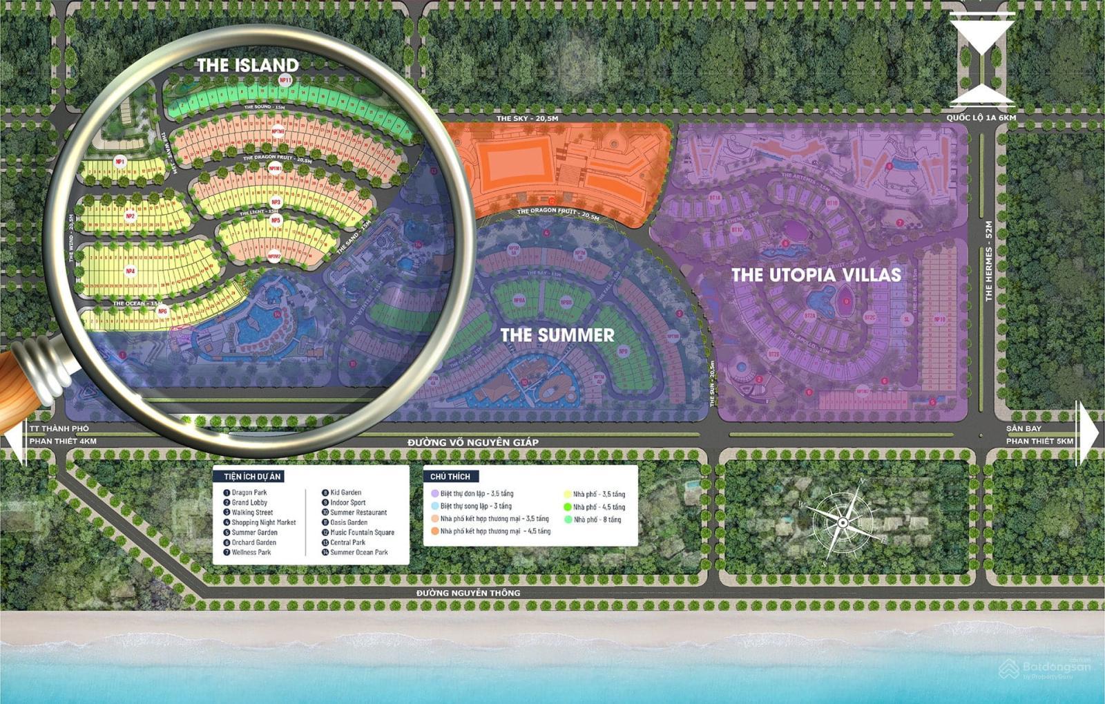 Cổng vào dự án Mũi Né Summerland