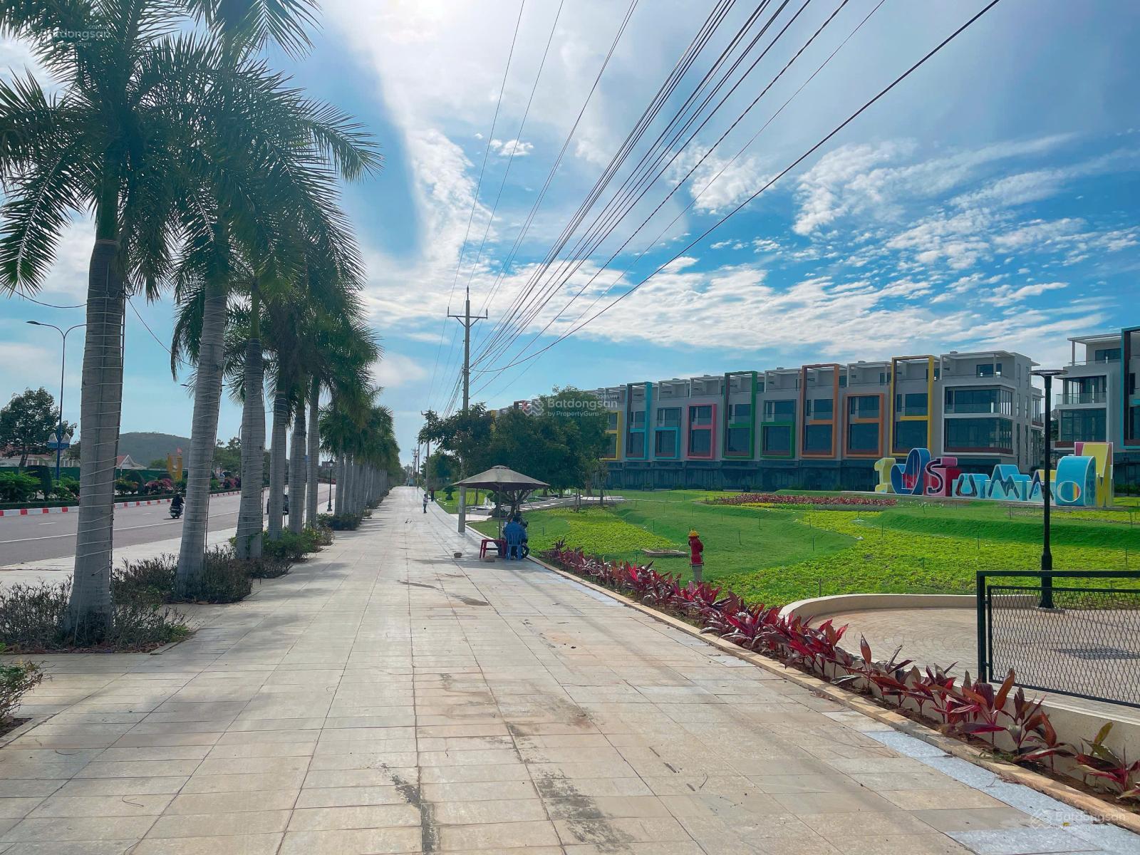 Một khu vực cảnh quan được chăm chút