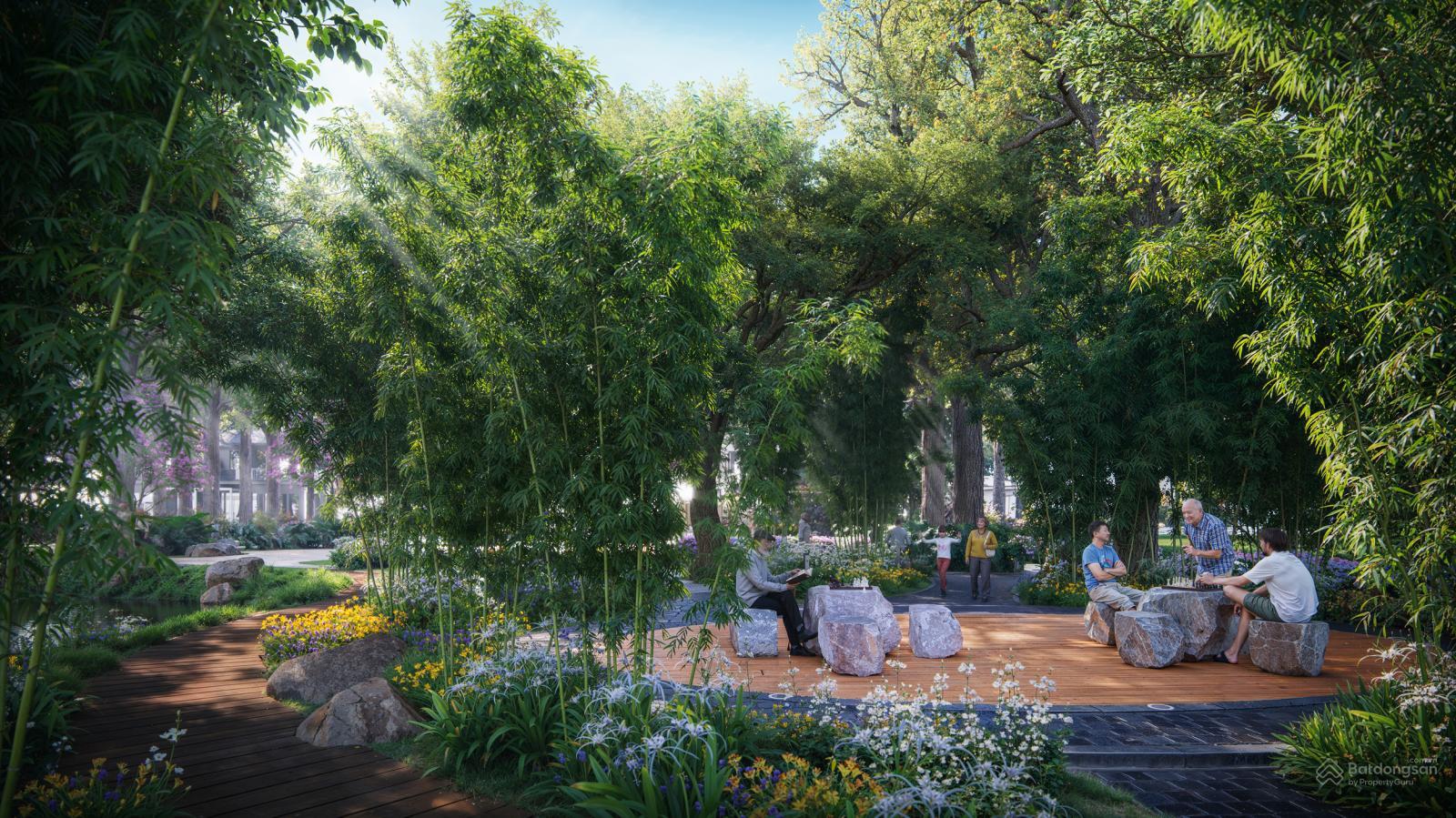 Phối cảnh tổng thể dự án từ trên cao