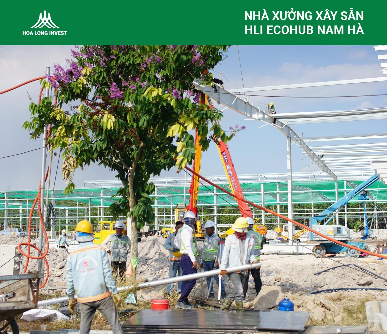 Cơ sở hạ tầng nội khu HLI EcoHub Nam Hà