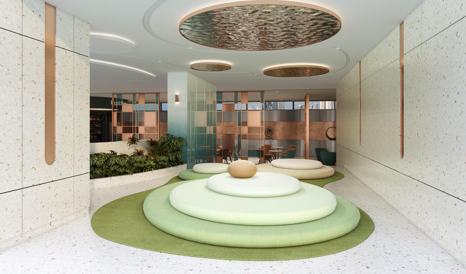 Hình ảnh khu vực thư giãn ngoài trời