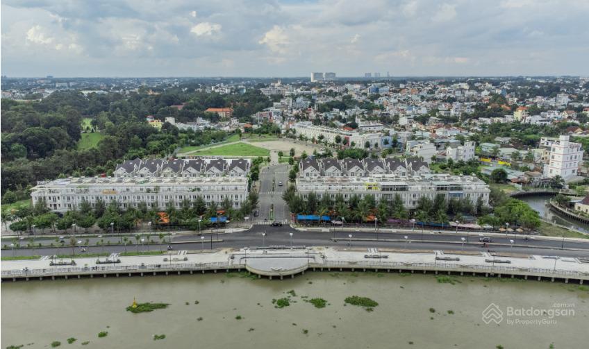 Ảnh minh họa vị trí dự án giáp sông Sài Gòn