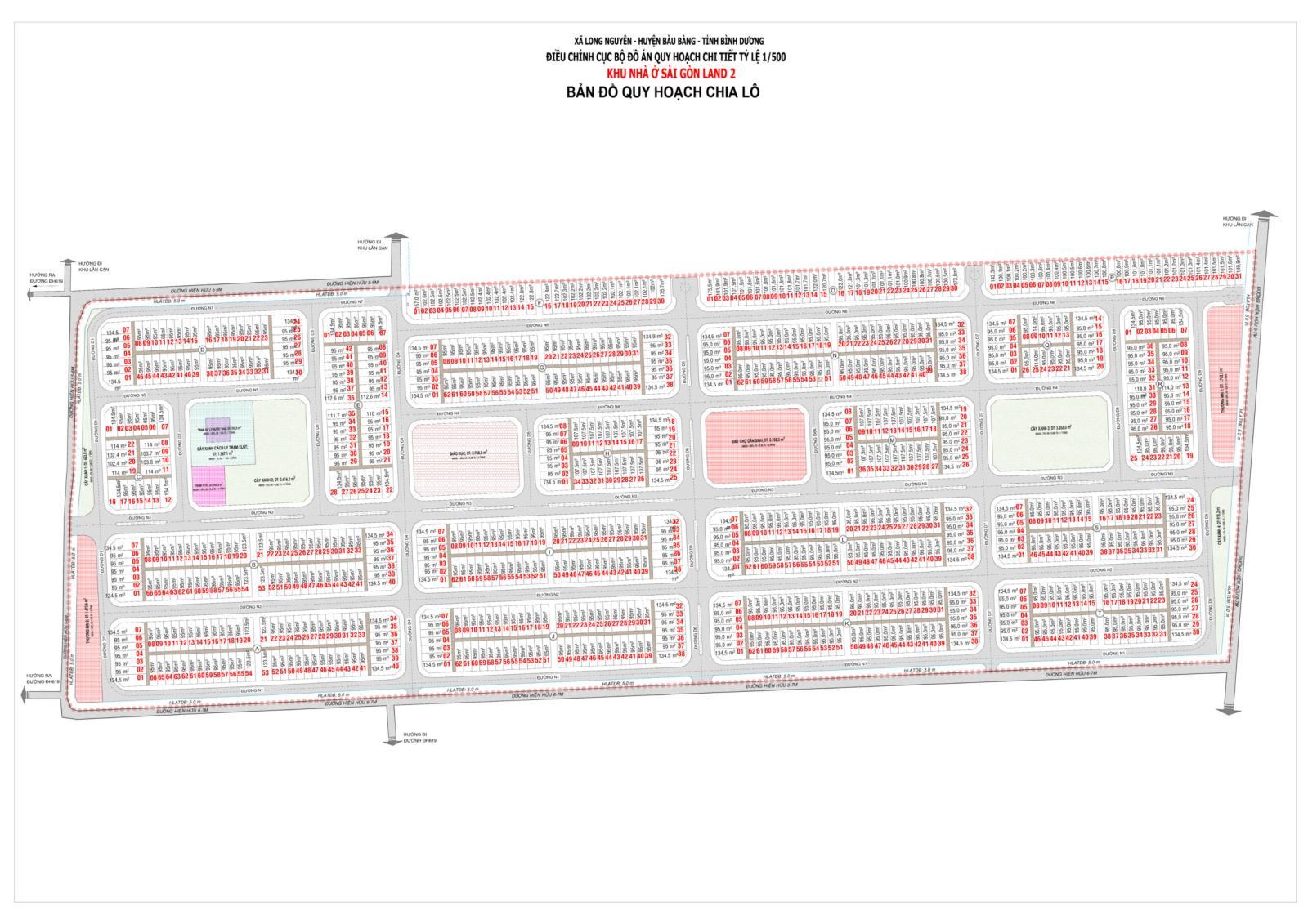 Thiết kế mẫu nhà điển hình tại Sài Gòn Land 2