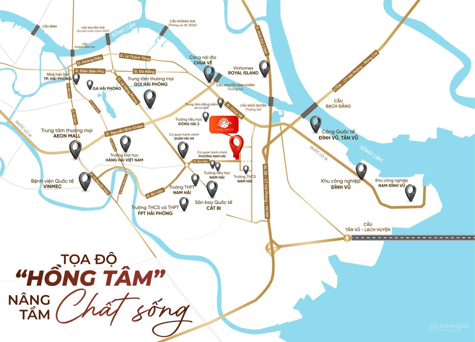 Một góc nhìn từ trên cao khu đô thị Nam Hải Central Park