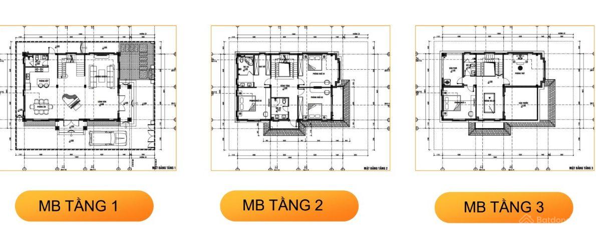Góc nhìn từ đường Liên Phường vào khu đô thị