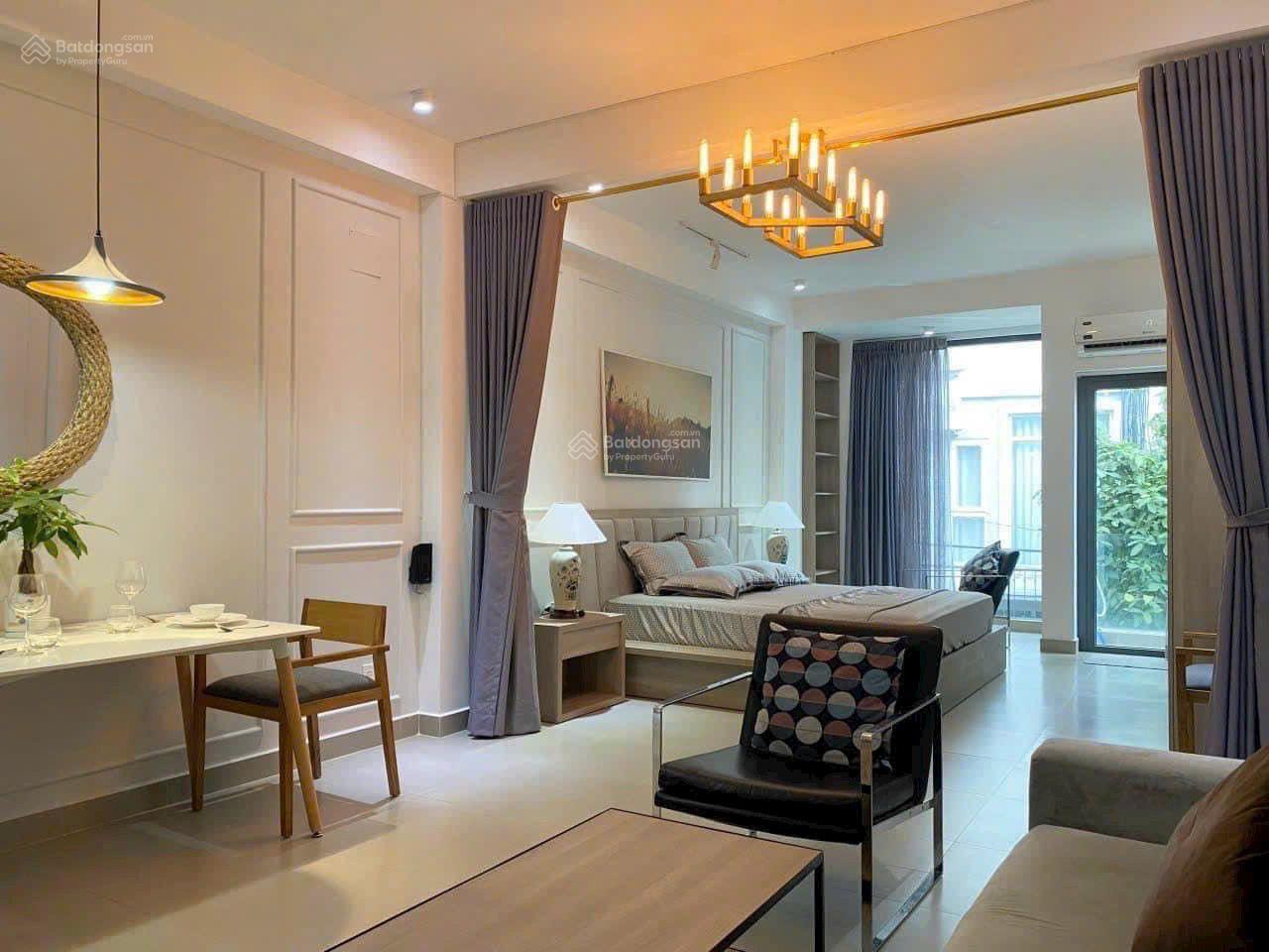 Không gian Căn hộ 73m2 dạng 1PN full nội thất Châu Âu Nguyễn Công Trứ - Q1